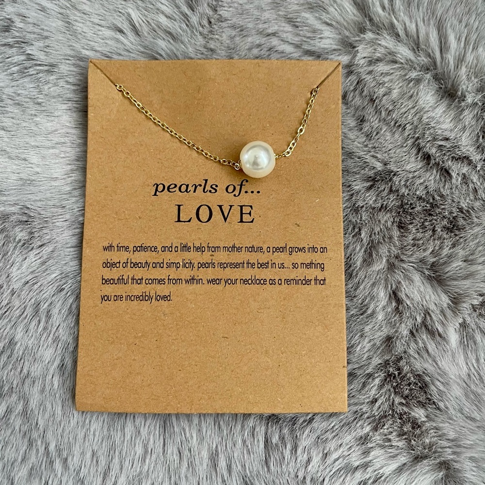 Pearls of Love Necklace